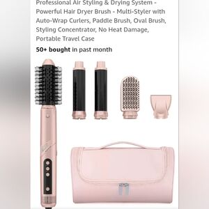 Mescomb 5 in 1 styling tools with carrying bag